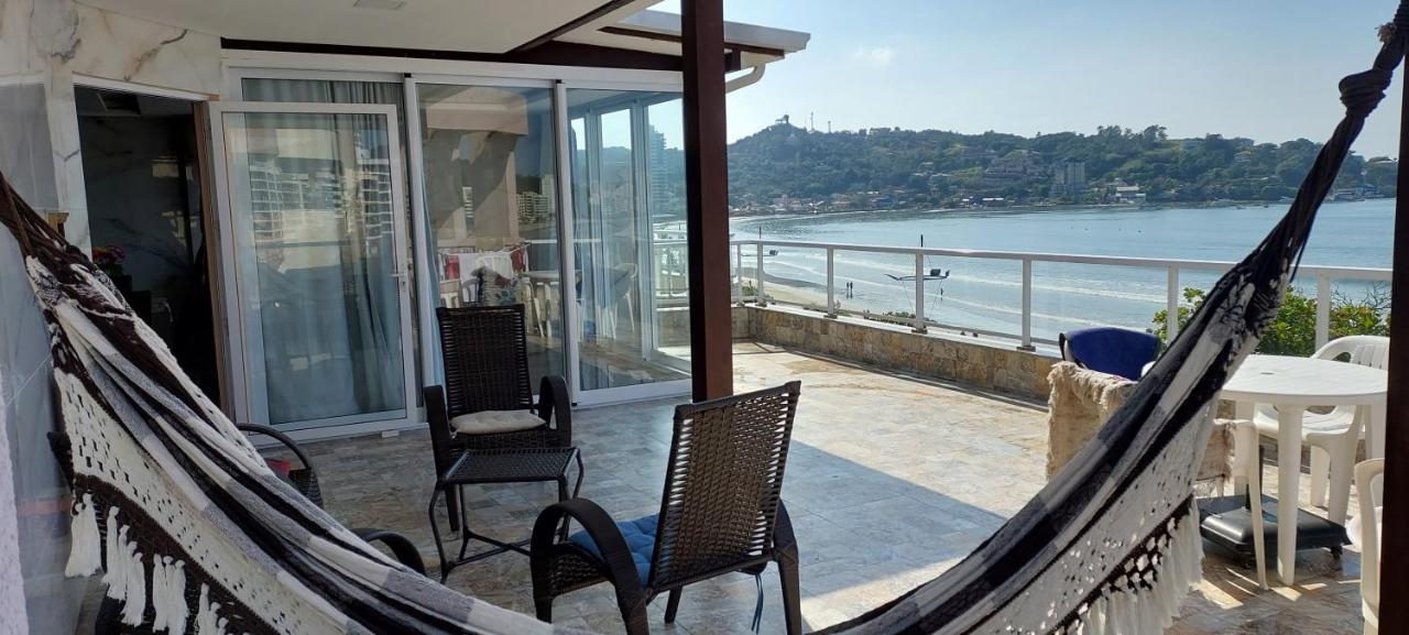 Apartamento De Cobertura Frente Para O Mar Itapema Dış mekan fotoğraf